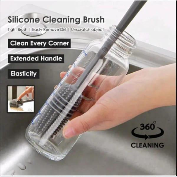 SILICONE BOTTLE CLEANING BRUSH