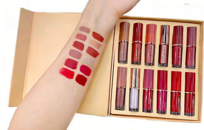 Lip Gloss Set – 12 In 1 Multi-Shade Collection