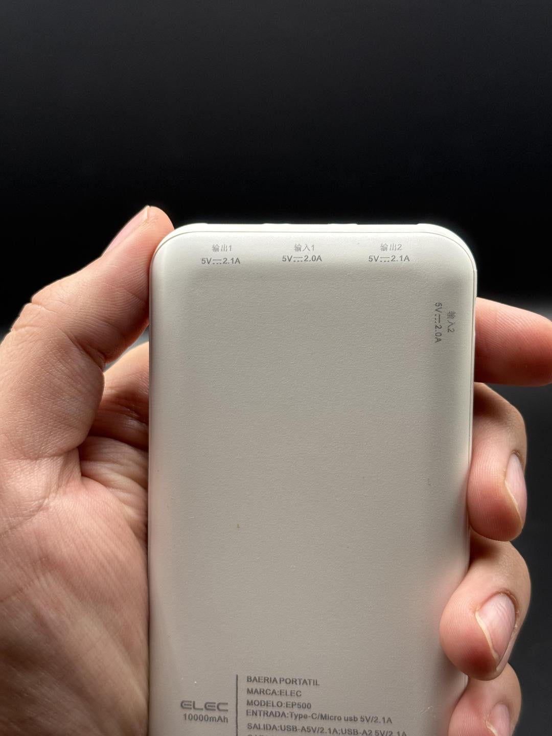ELEC Power Bank 10000mAh Power Bank Fast Charging Power Bank Dual USB Fort