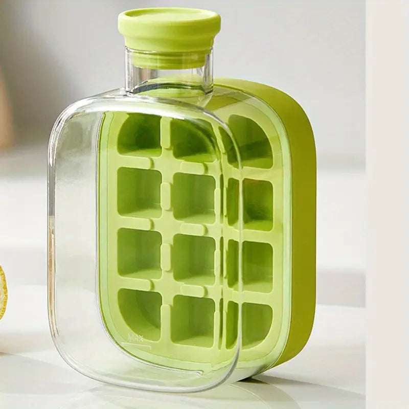 2-in-1 Ice Cube Tray & Water Bottle