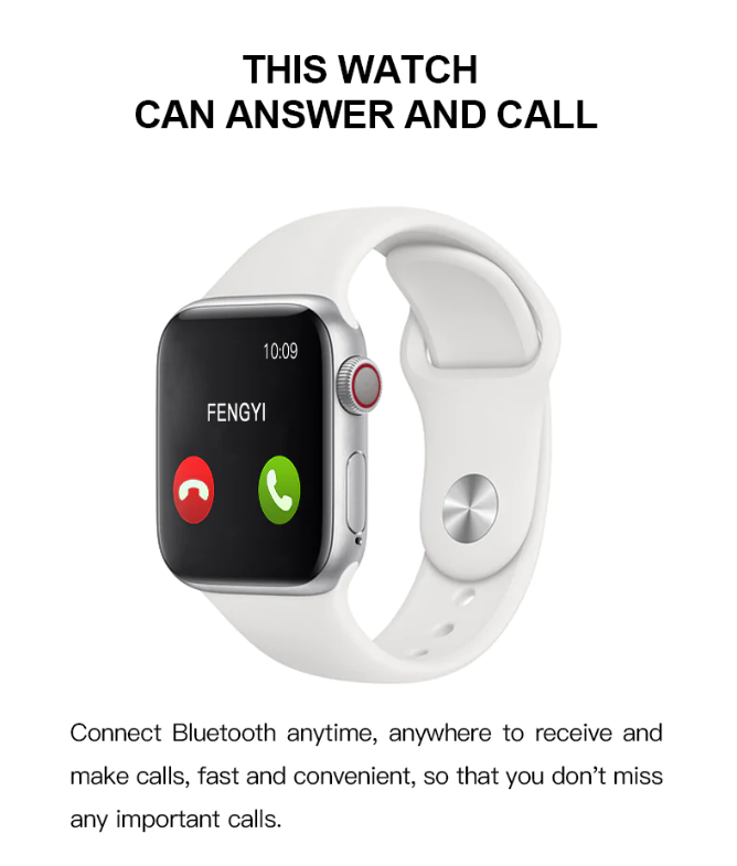 T500 Bluetooth Smart Watch For Android & Ios