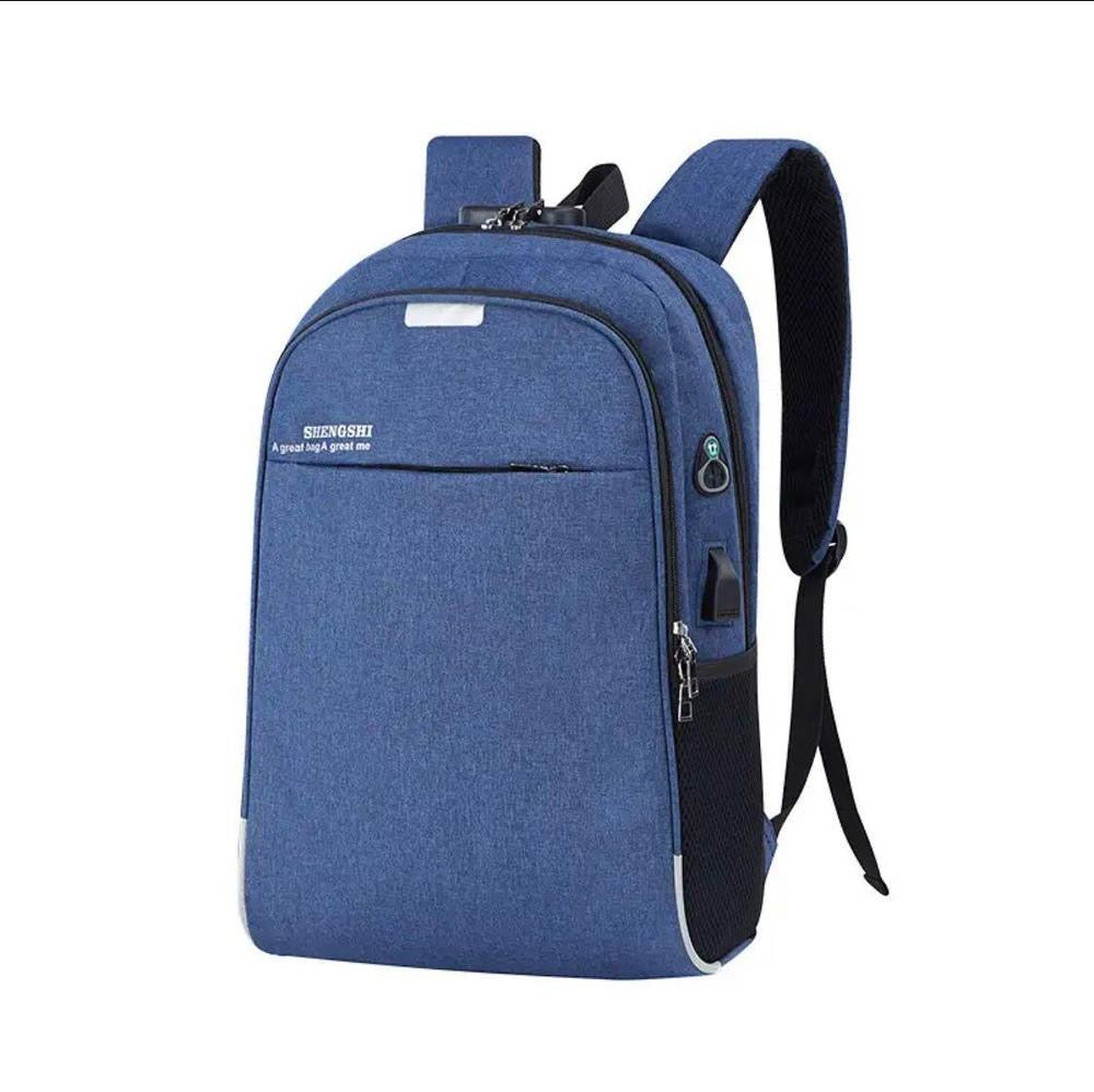 Laptop Travel Backpack – USB/ AUX Port & Trolley Strap