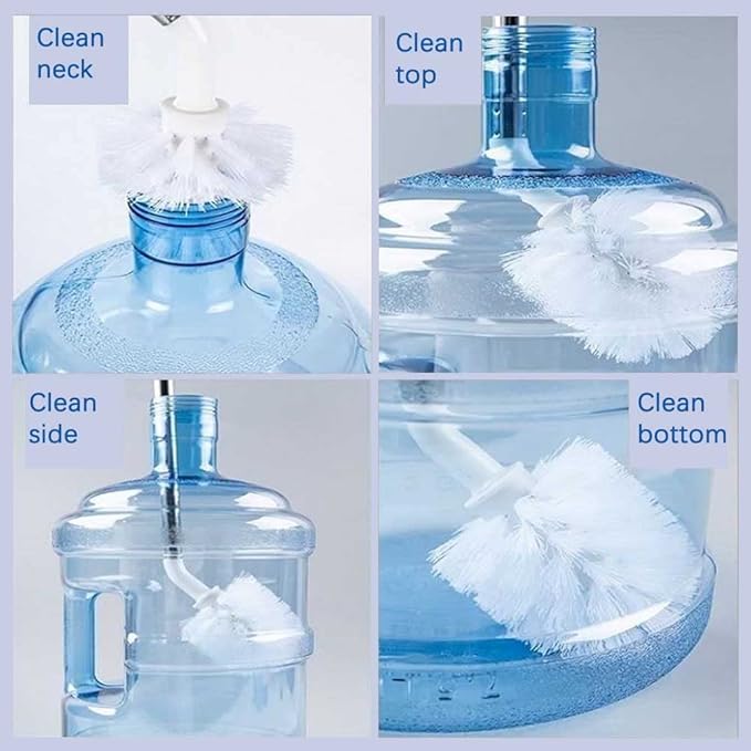 Clean Neck, Sides & Bottom Easily
