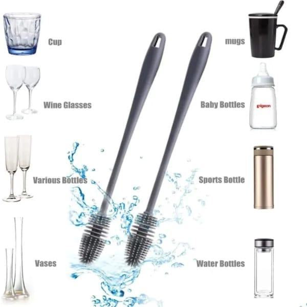 SILICONE BOTTLE CLEANING BRUSH