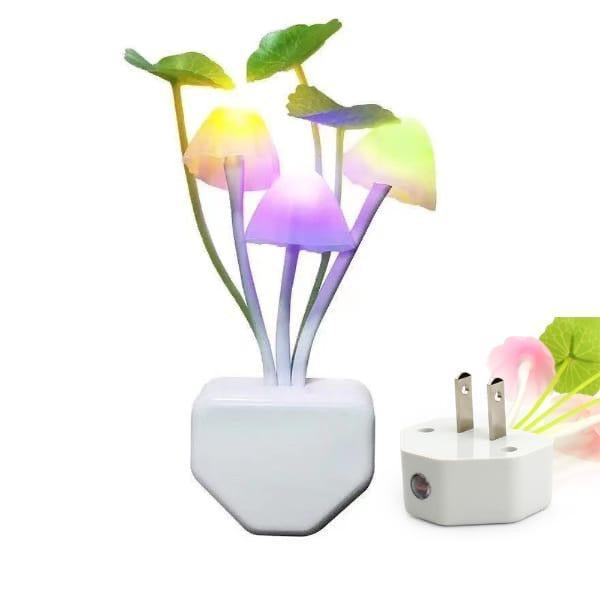 LED Mushroom Night Light With Sensor