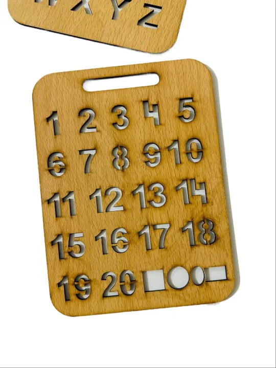 Kids Wooden Stencils Drawing and Puzzle Kit Best Learning Toy for Kids