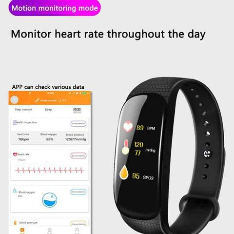 M5 Band Sport Wristband Blood Pressure And Monitor Heart Rate