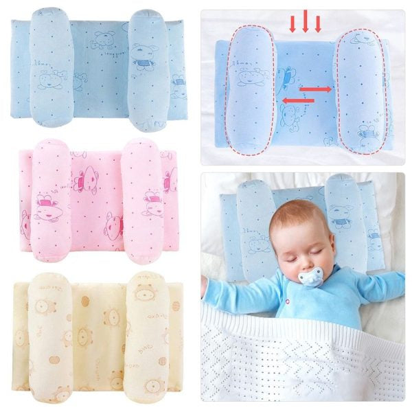 SOFT HEAD SHAPING NEWBORN PILLOW FOR FLAT HEAD PREVENTION