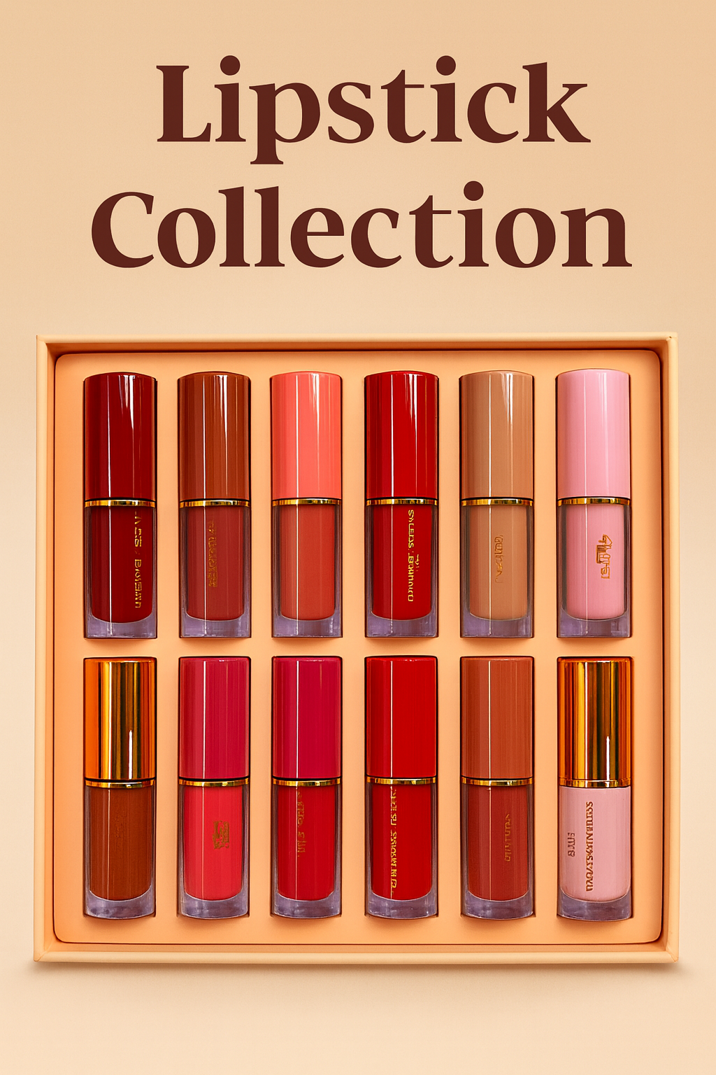 Lip Gloss Set – 12 In 1 Multi-Shade Collection