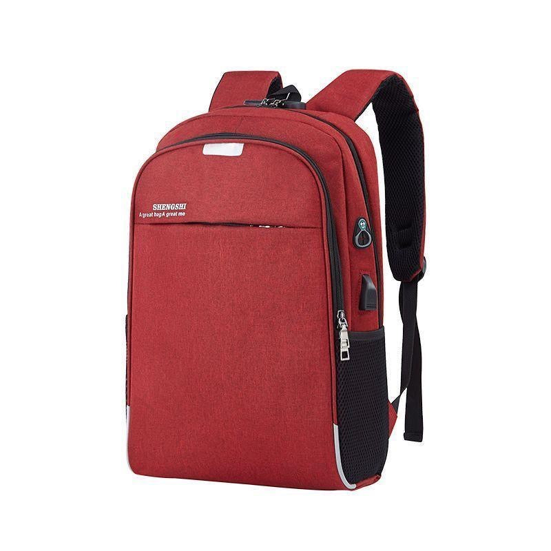 Laptop Travel Backpack – USB/ AUX Port & Trolley Strap