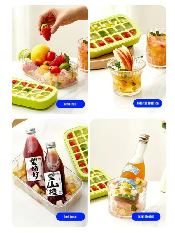 2-in-1 Ice Cube Tray & Water Bottle