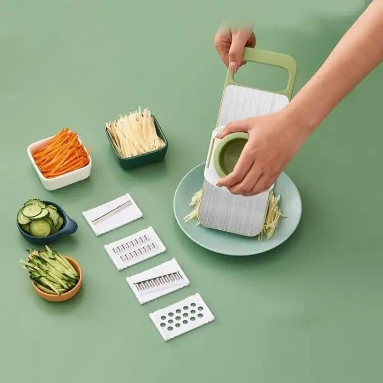5 in 1 Multifunctional Stainless Steel Vegetable Cutter
