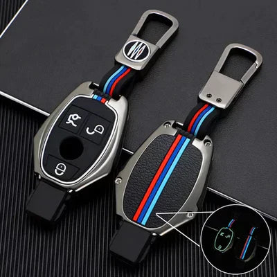 Premium Alloy Car Key Case – 360° Protection Key Fob Cover with Metallic Zinc Alloy Build