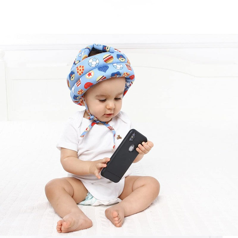 Baby Safety Helmet – Adjustable Soft Protective Headgear for Toddlers
