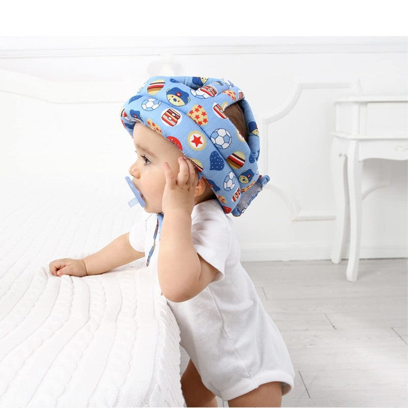 Baby Safety Helmet – Adjustable Soft Protective Headgear for Toddlers