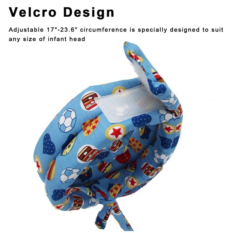 Baby Safety Helmet – Adjustable Soft Protective Headgear for Toddlers