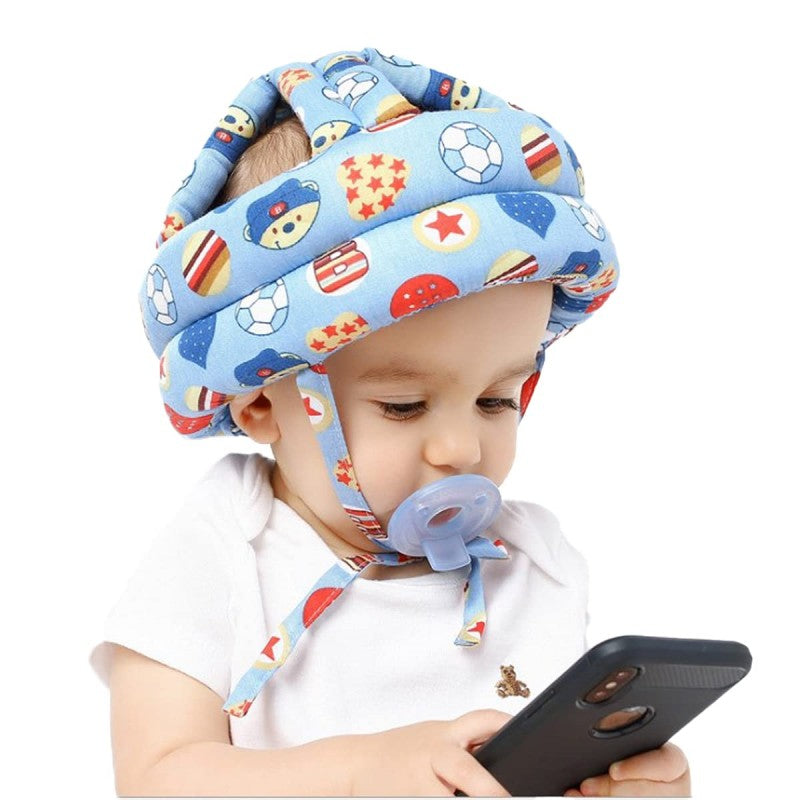 Baby Safety Helmet – Adjustable Soft Protective Headgear for Toddlers