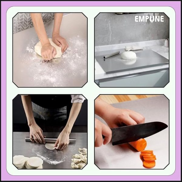 Stainless Steel Cutting Board Durable