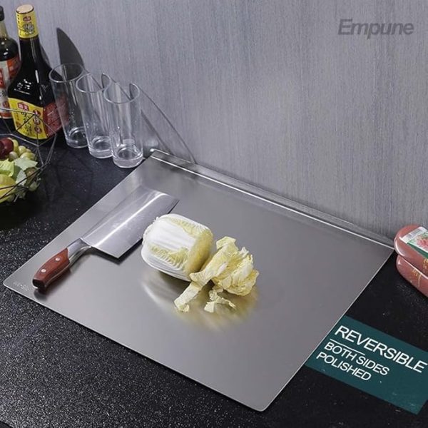 Stainless Steel Cutting Board Durable